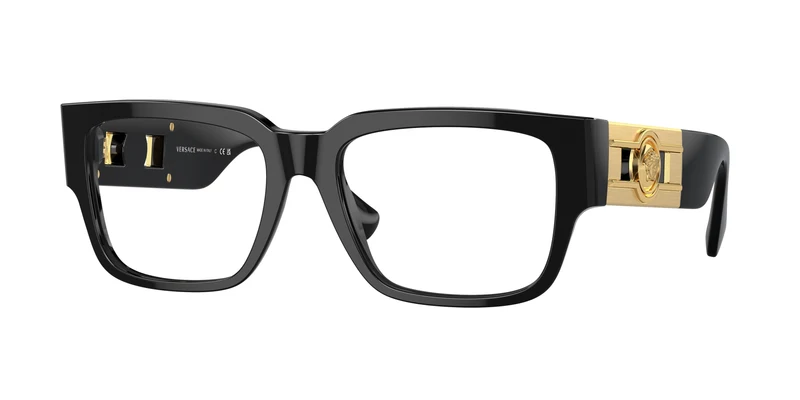 Versace 0VE3350 53mm / GB1 - Black / Transparent