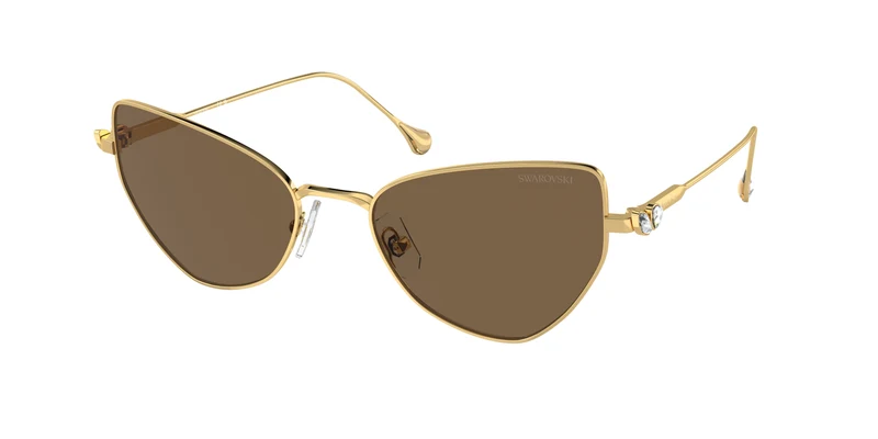 Swarovski 0SK7011 56mm / 400473 - Gold / Dark Brown