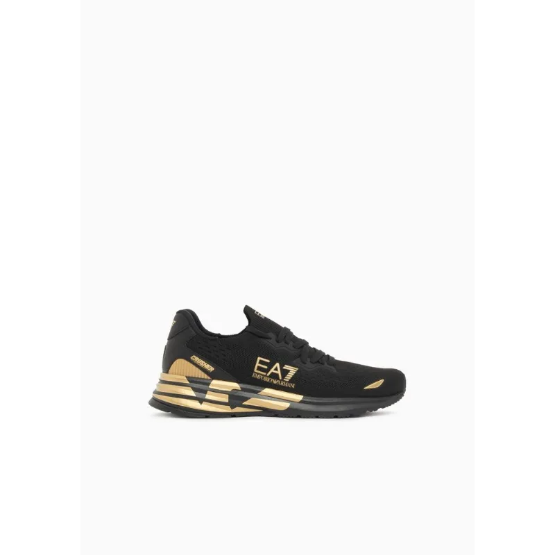 Tênis Crusher Distance Knit 2.0 Preto/Dourado - 7 UK - 38 BR