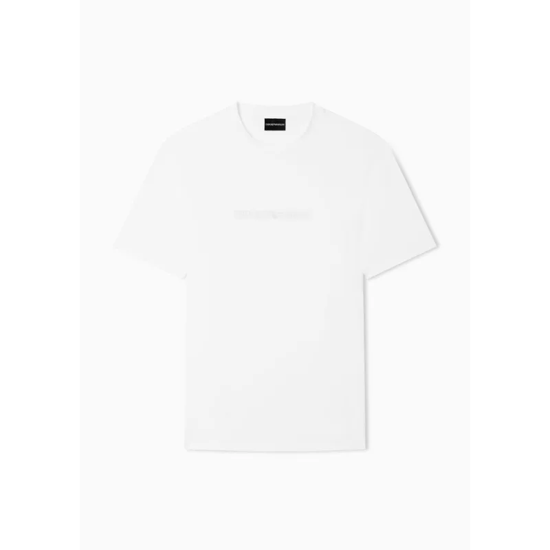 Camiseta Slim Fit em Pima Essential Off White - XXL