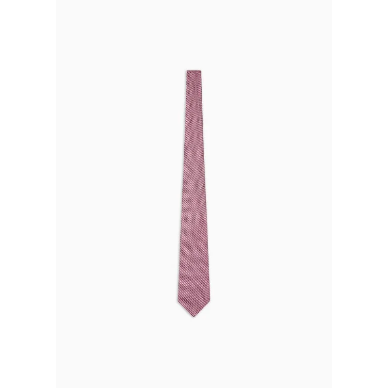 Gravata de Seda Jacquard Azaléia - U