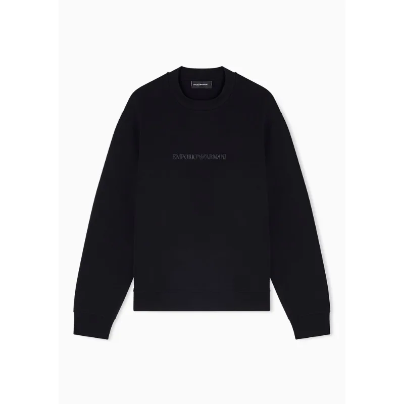 Moletom Essential em Malha Dupla de Algodão Preto - XS