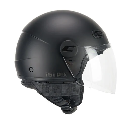 CGM 191A PIX MONO CAPACETES INTEGRAL DE MOTO PRETO OPACO XL / Nero opaco