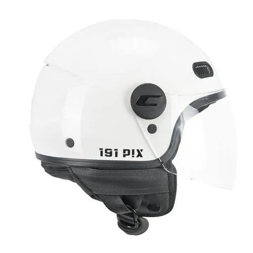 CGM 191A PIX MONO CAPACETES INTEGRAL DE MOTO BRANCO M / Blanco Largo