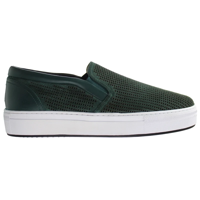 Armani ACJ Mens Green Trainers 8
