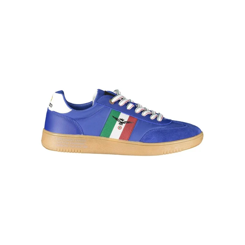 Esercito 1659 Blu Polyurethane Men Sneaker EU44/US11