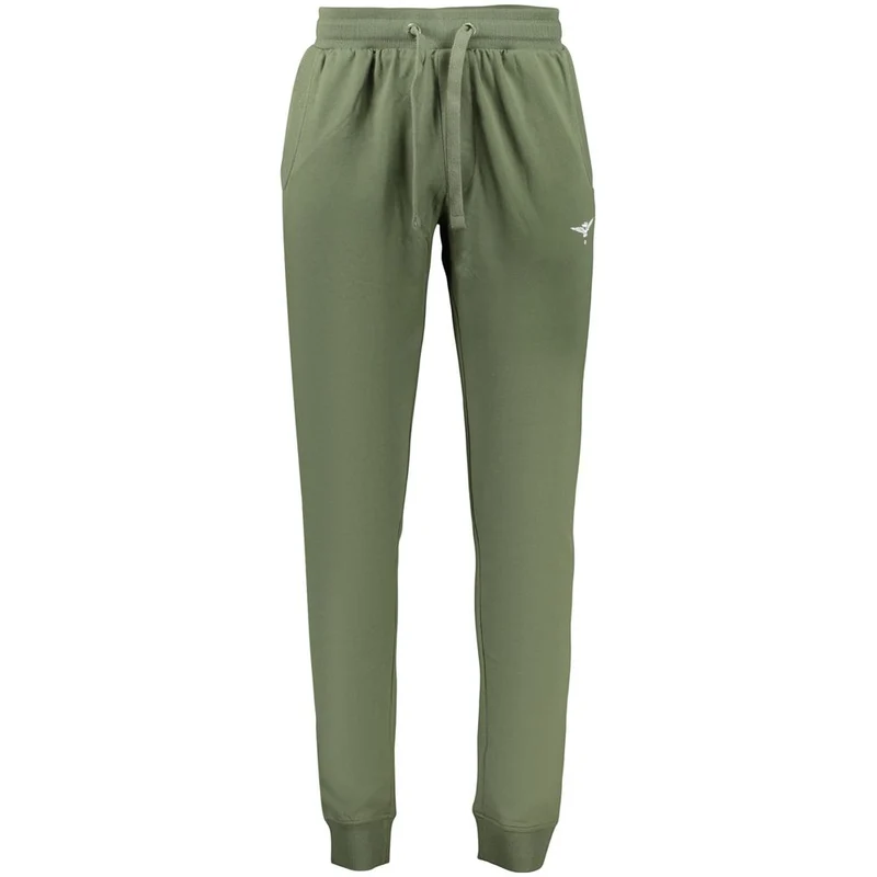 Accademia Militare Green Cotton Men Trousers S