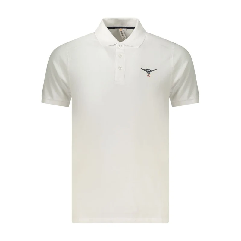 Accademia Militare Bianco Cotton Men's Polo M