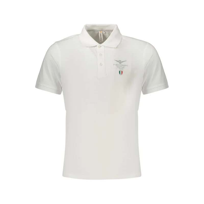 Accademia Militare Bianco Cotone Uomo Polo 3XL