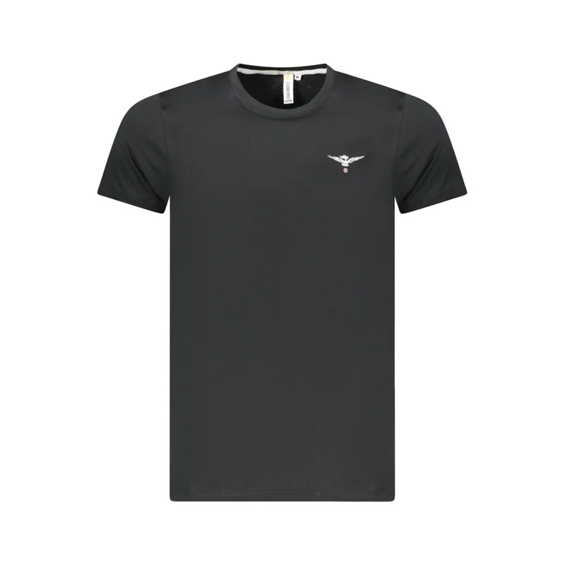 Accademia Militare Black Cotton Men's T-Shirt M