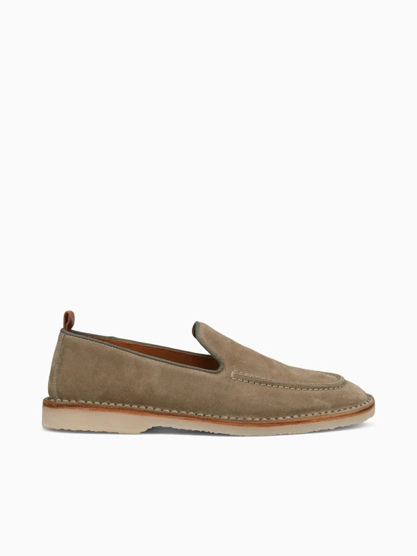 Argentario Loafer Lead Grey Suede Grey / 42 / M