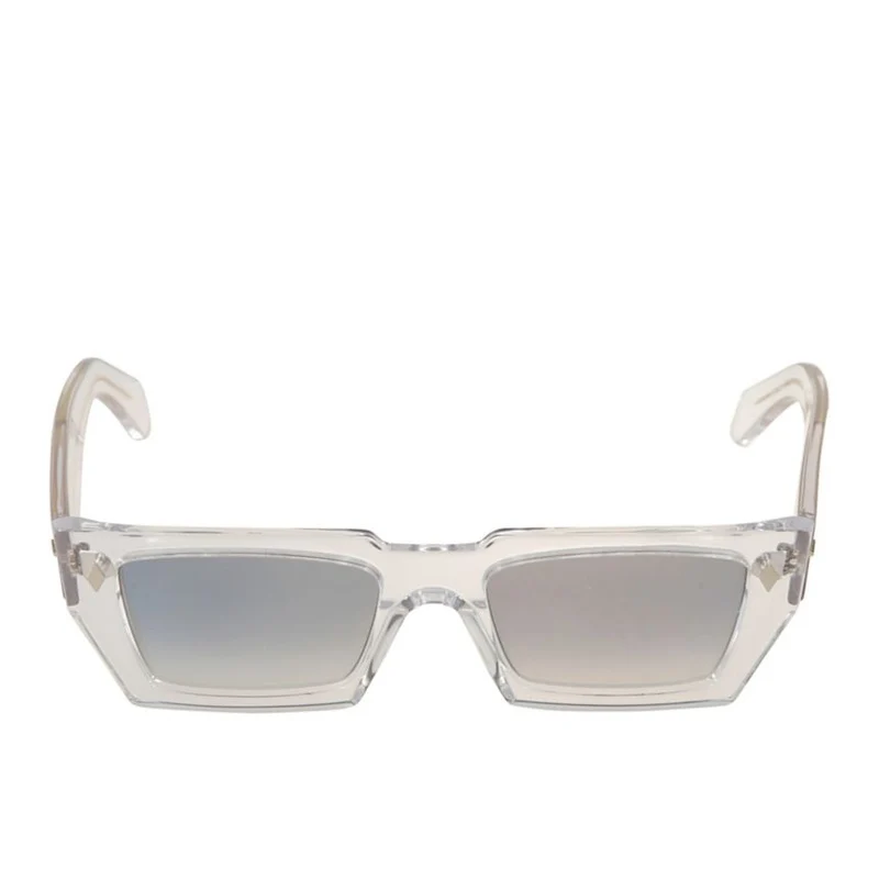 Kador Disko Gold Accent Gradient Rectangular Sunglasses One Size