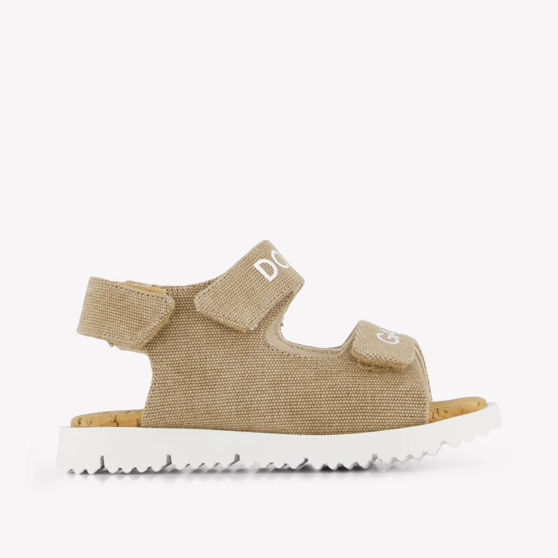 Dolce & Gabbana Kinder Jongens Sandalen In Beige 26
