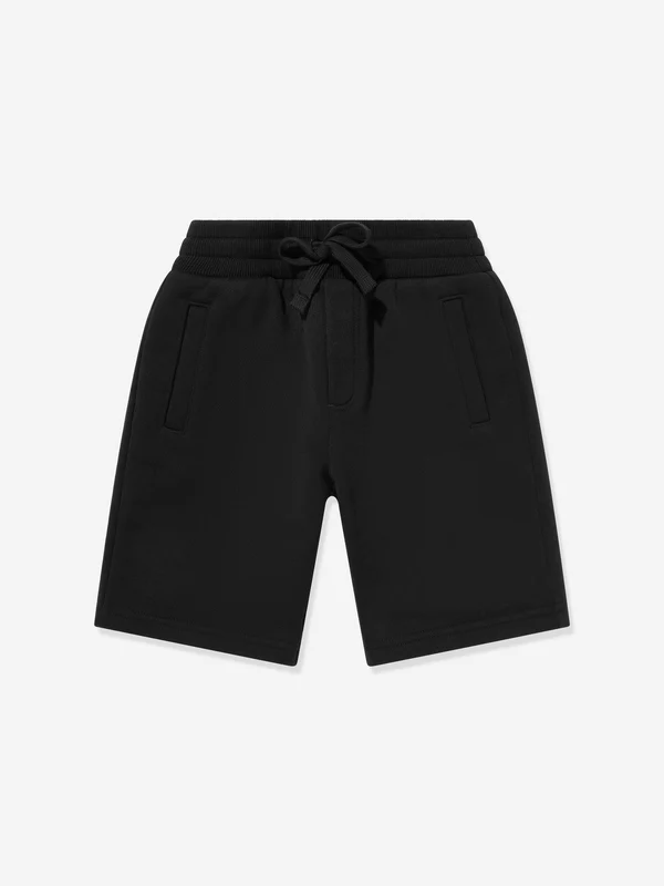 Dolce & Gabbana Boys Bermuda Shorts in Black Black / 10 Yrs