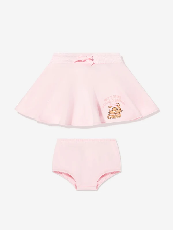 Dolce & Gabbana Baby Girls Skirt with Knickers in Pink Pink / 9-12 Mths