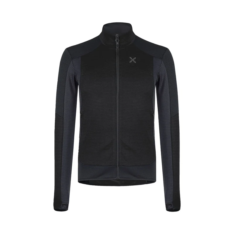 T-Shirt Manica Lunga Uomo Montura Stretch Color Nero S