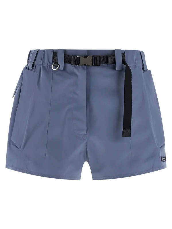 Prada Blue Polyester Bermuda Shorts IT40