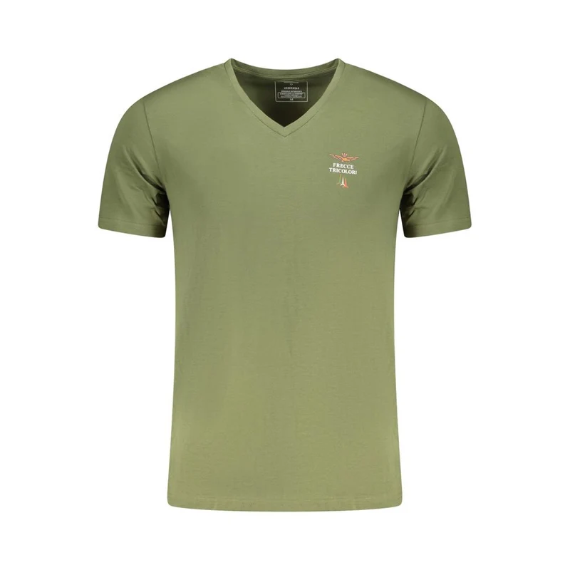 Aeronautica Militare Verde Cotton Men's T-Shirt M