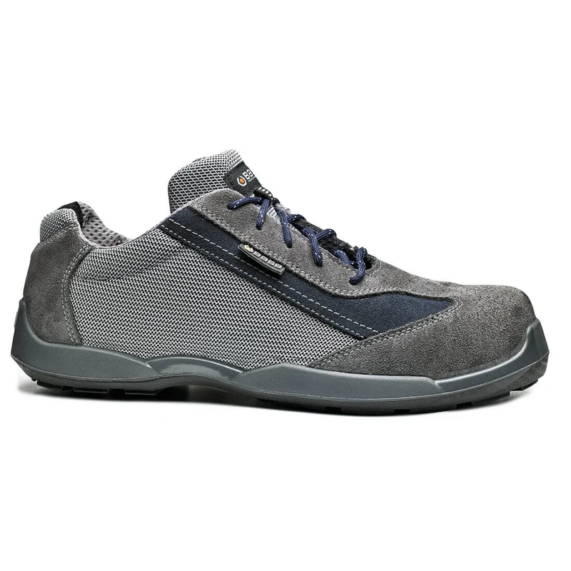 Base Soccer Toe Cap Work Safety Shoes Grey / 4 UK | 36 EU