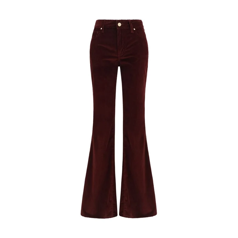 Jacob Cohen Bordeaux Cotton Flared Jeans 27