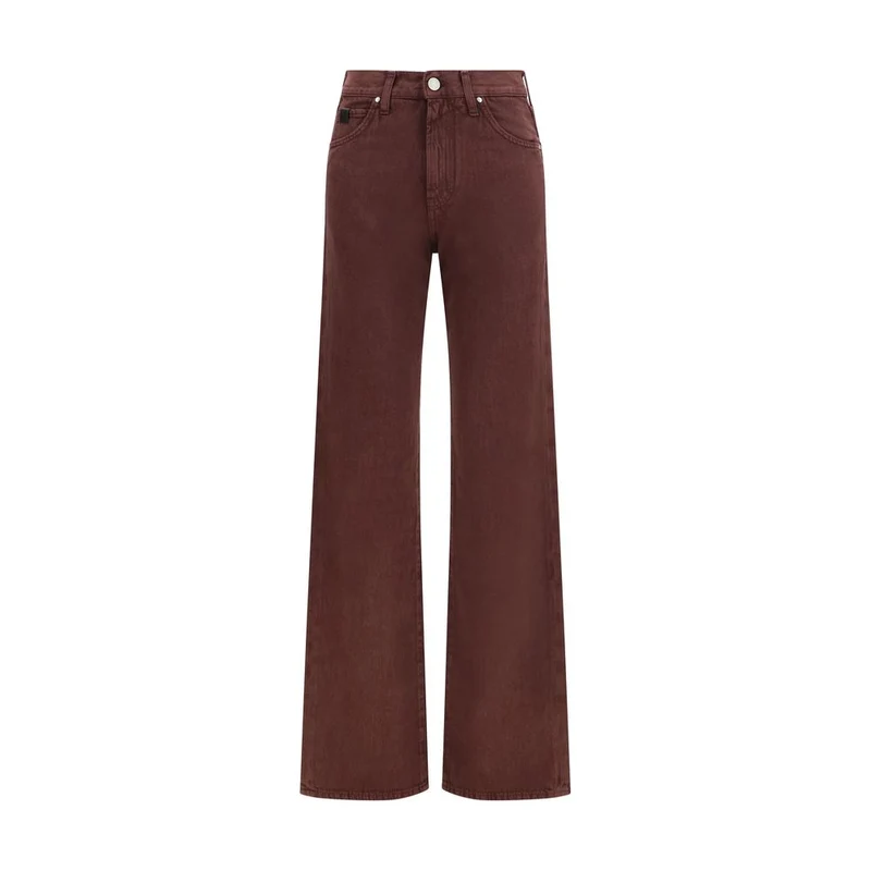 Jacob Cohen Bordeaux Cotton Straight-Leg Jeans W27