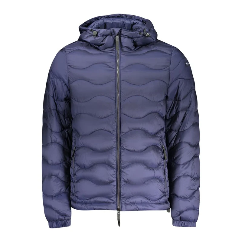 Norway 1963 Blue Polyamide Men's Jacket XXL