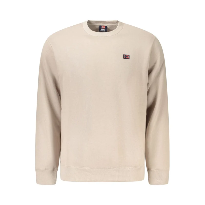 Norway 1963 Beige Cotton Men Sweater L
