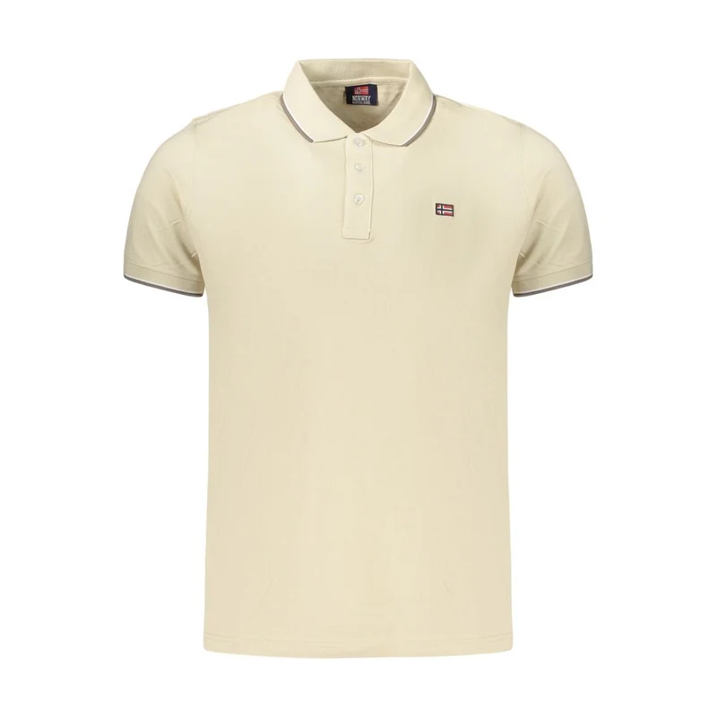 Norway 1963 Beige Cotton Men's Polo XL