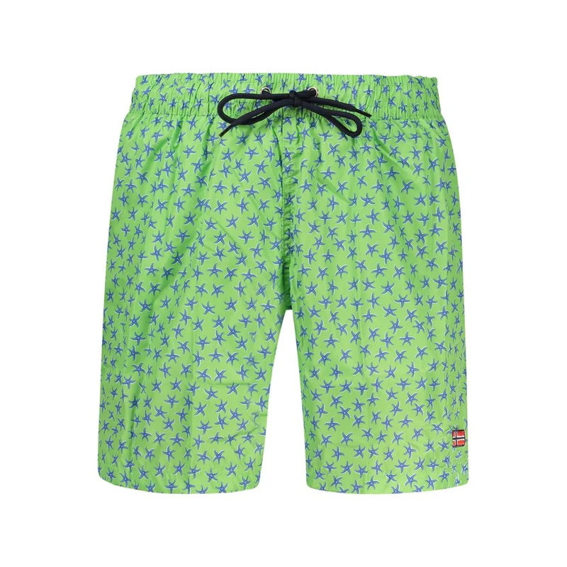 Norway 1963 Green Polyester Men's Swim Shorts XL