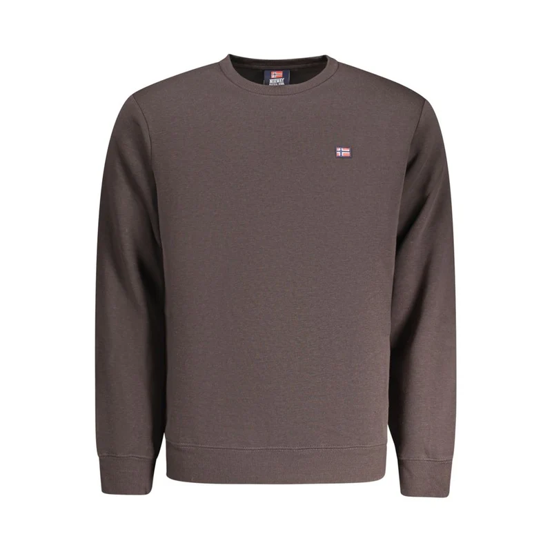 Norway 1963 Brown Cotton Men's Sweatshirt 3XL
