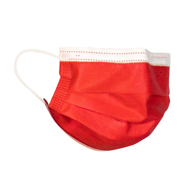 If Medical Mascherina Chirurgica Adulto Rosso 10 Pezzi