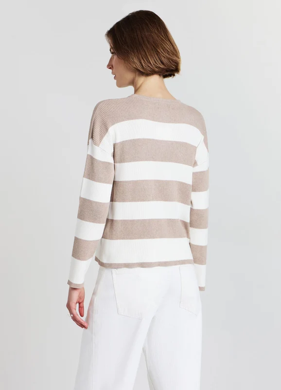 Maglia a righe in costina M