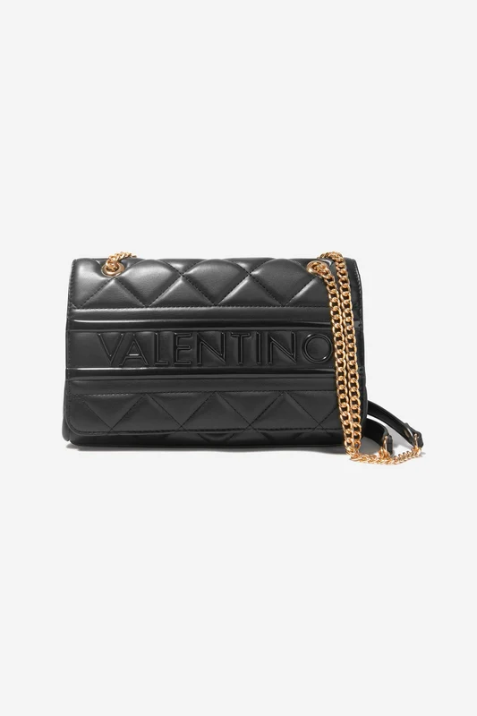 Valentino Ada Flap Bag in Black (26cm) Black / One size