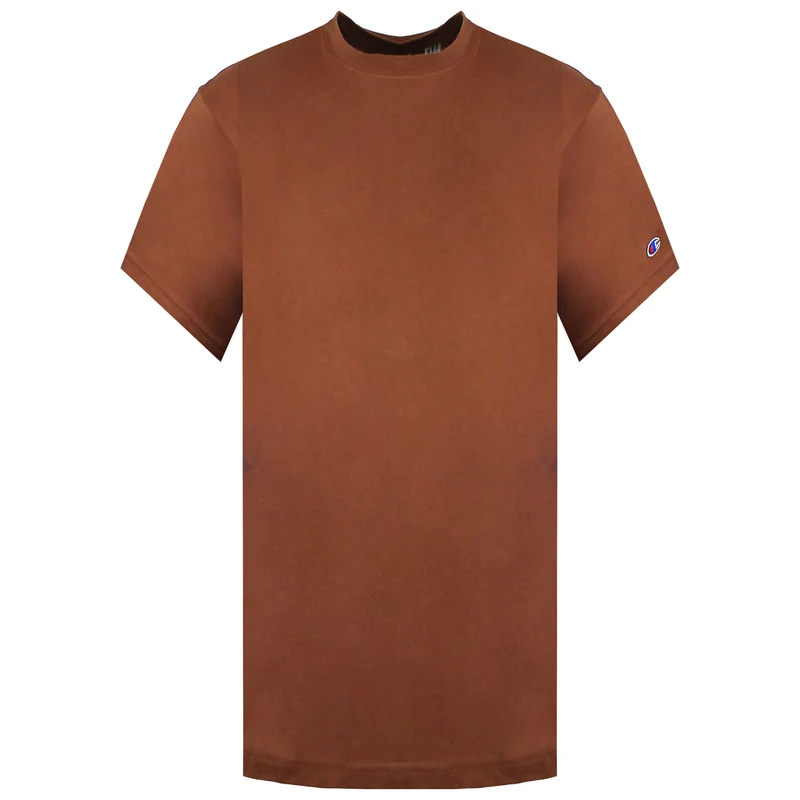 Champion Plain Mens Brown T-Shirt M