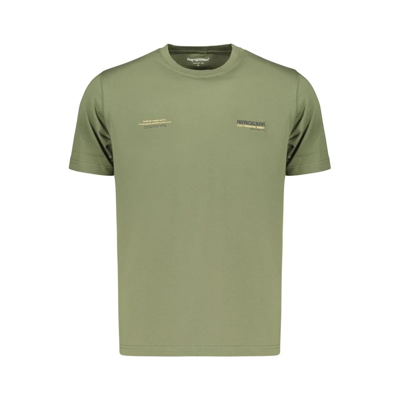 Refrigiwear Green Cotton Men's T-Shirt L