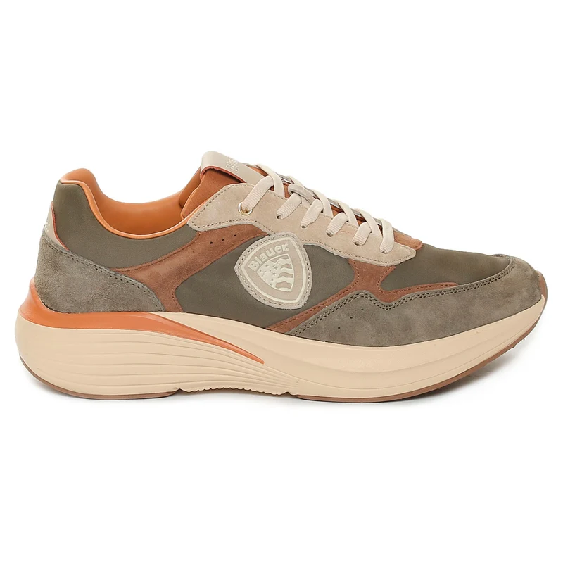 Sneakers Uomo Blauer Lander02 Marrone 44