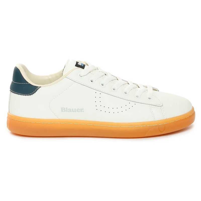 Sneakers Uomo Blauer Lowell01 Bianco Navy 43