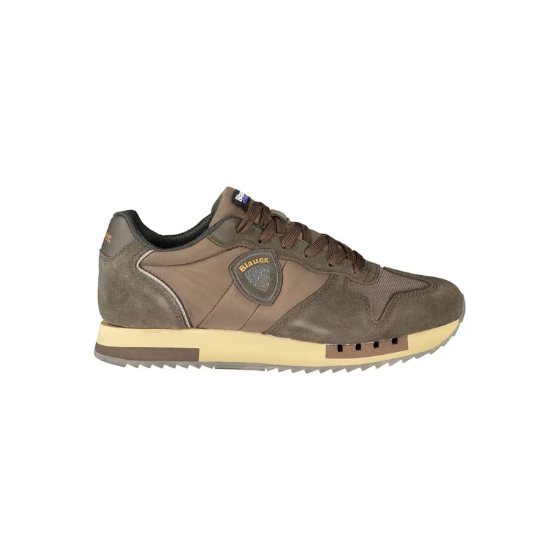 Blauer Brown Fabric Men's Sneaker EU41/US8