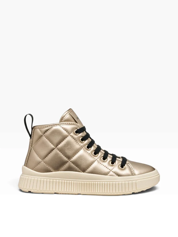 GEOX Laquinny Sneaker Alta Bambina - J56M3F000NF Platinum 32