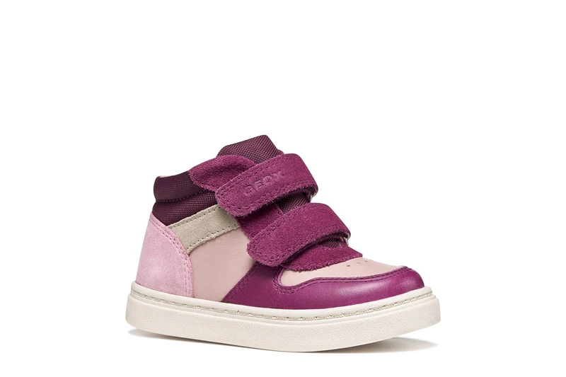 Geox Respira pantofi fete Nashik 20-27 Old Rose/Dark Purple 21