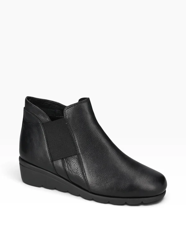 VALLE VERDE Tronchetto Con Zeppa Donna - VS10311W Nero 37