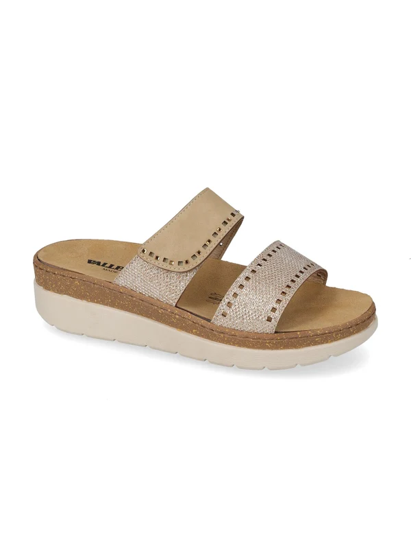 VALLE VERDE Ciabatta Con Strappo Donna - 55620 Rame 36
