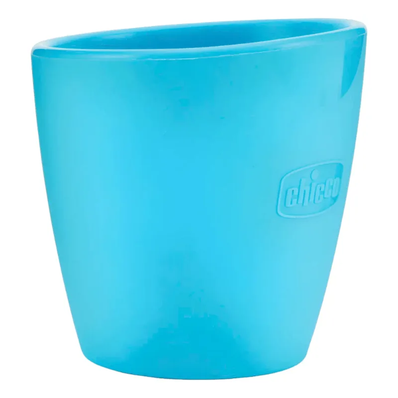 Chicco Vaso Mug De Silicona 6m+ 102241000 Chicco Vaso Mug Celeste De Silicona 6m+ 10224200000
