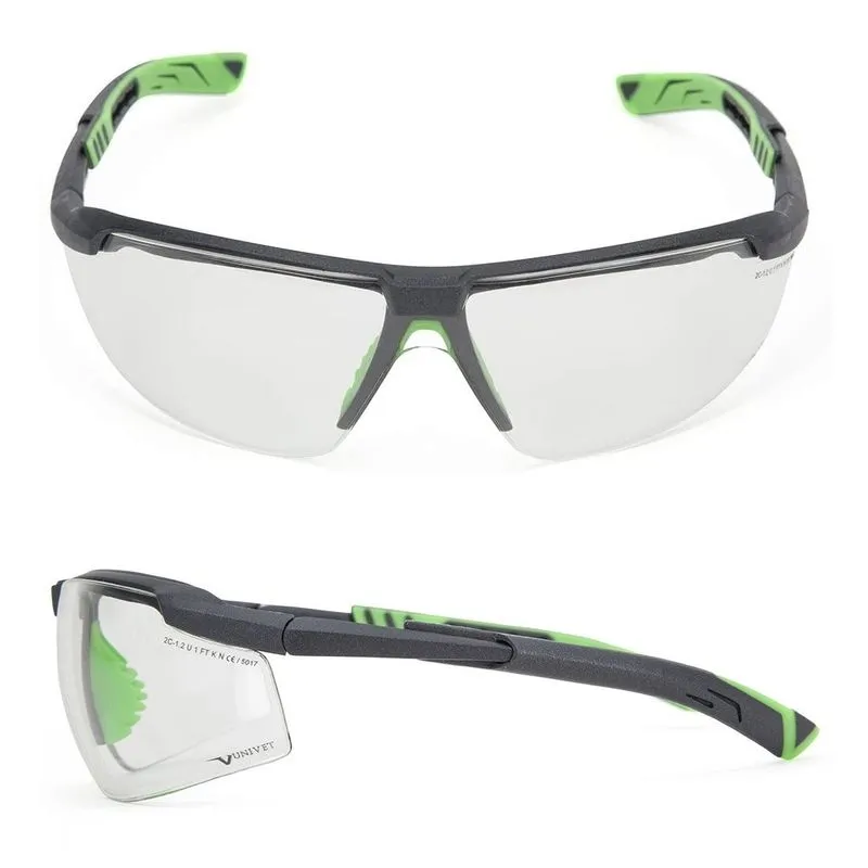 Óculos Esportivo Bike Ciclismo Noturno Transparente Univet