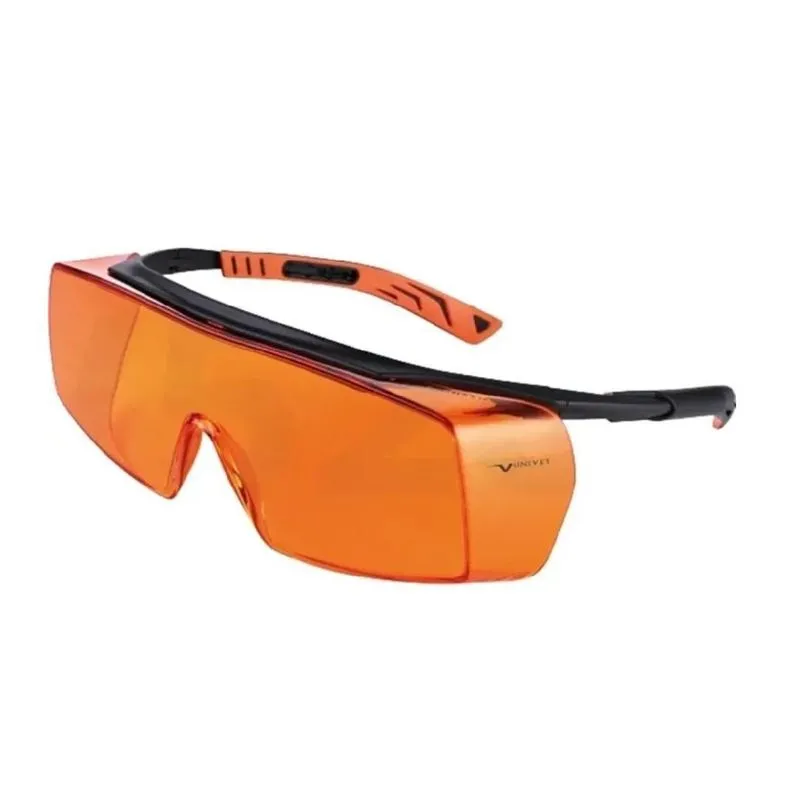 Óculos De Segurança Univet Sobreposição 5x7.03.00.04 Laranja