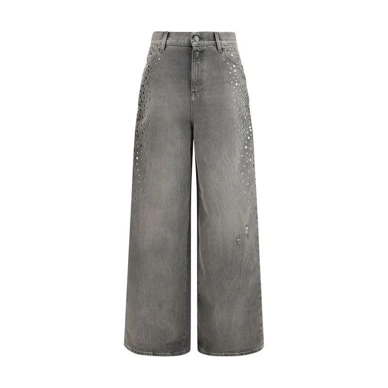 Golden Goose Gray Cotton Jeans Denim 26