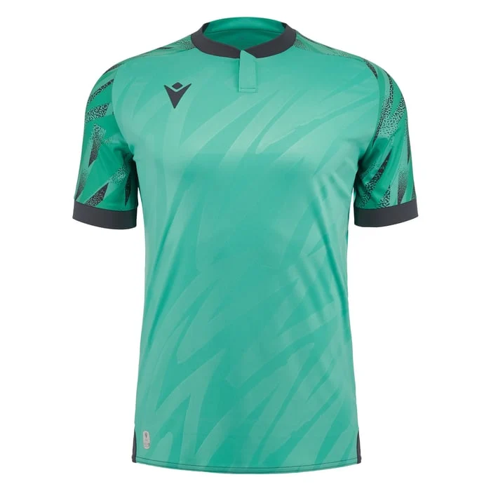 Macron Themis Eco Short Sleeve Shirt Turquoise / XXS