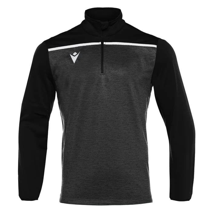 Macron Rhine 1/4 Zip Top Black/White / XXL