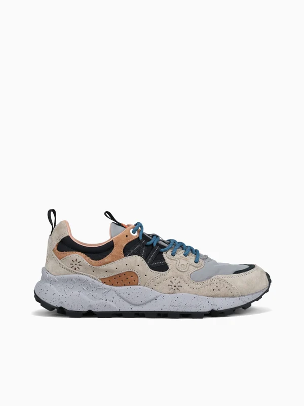 Yamano 3 Man Dk.beige Grey suede Nylon Beige / 46 / M