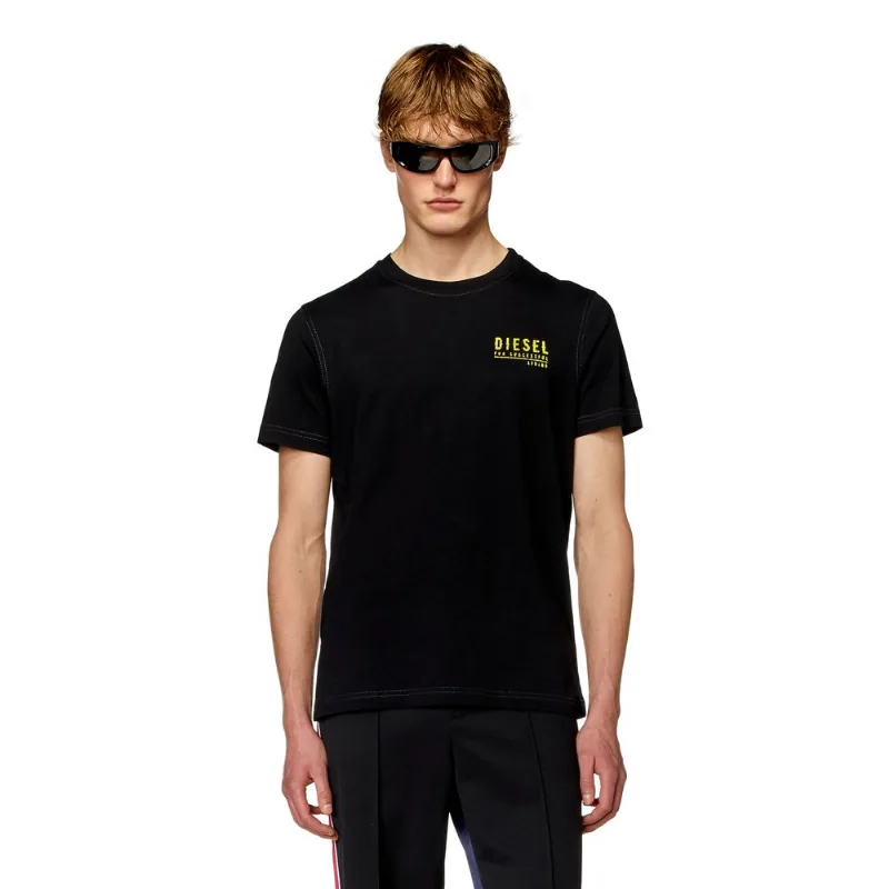 Camiseta Diesel T-Diegor-K72 Maglietta Preto- M